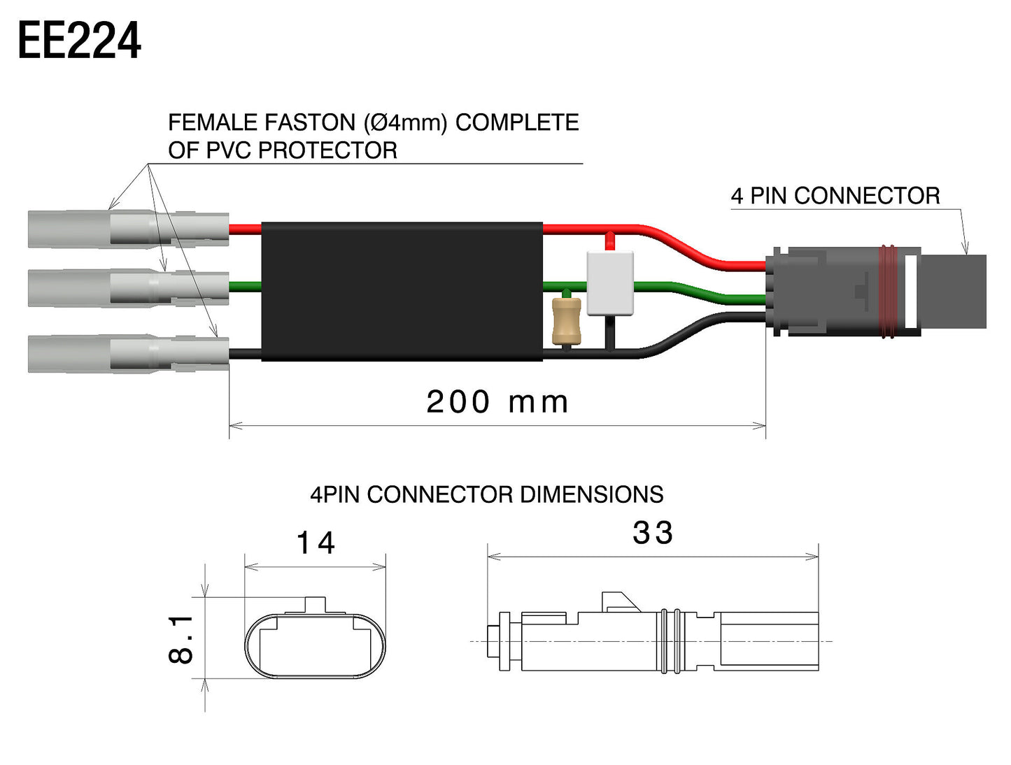 ケーブルキット : EE224H
