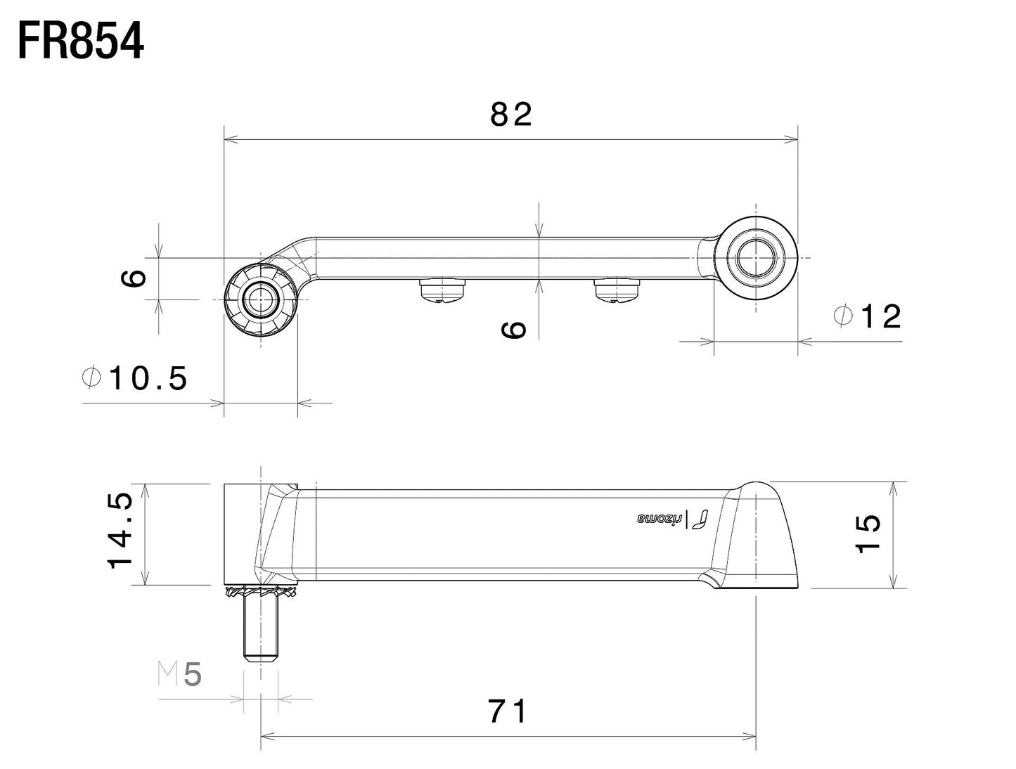 Front Light Unit Rizoma turn signal kit for Ducati : FR854B