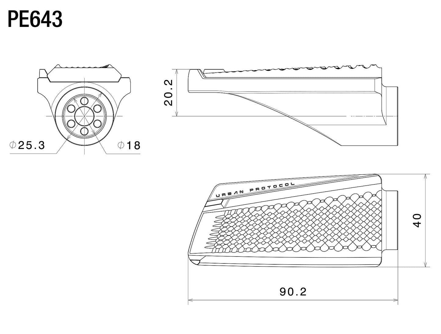 Urban Protocol Pegs : PE643