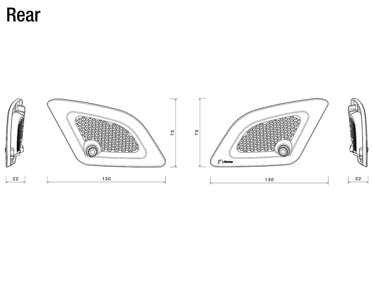 Front/Rear turn signal kit : ZVP018B