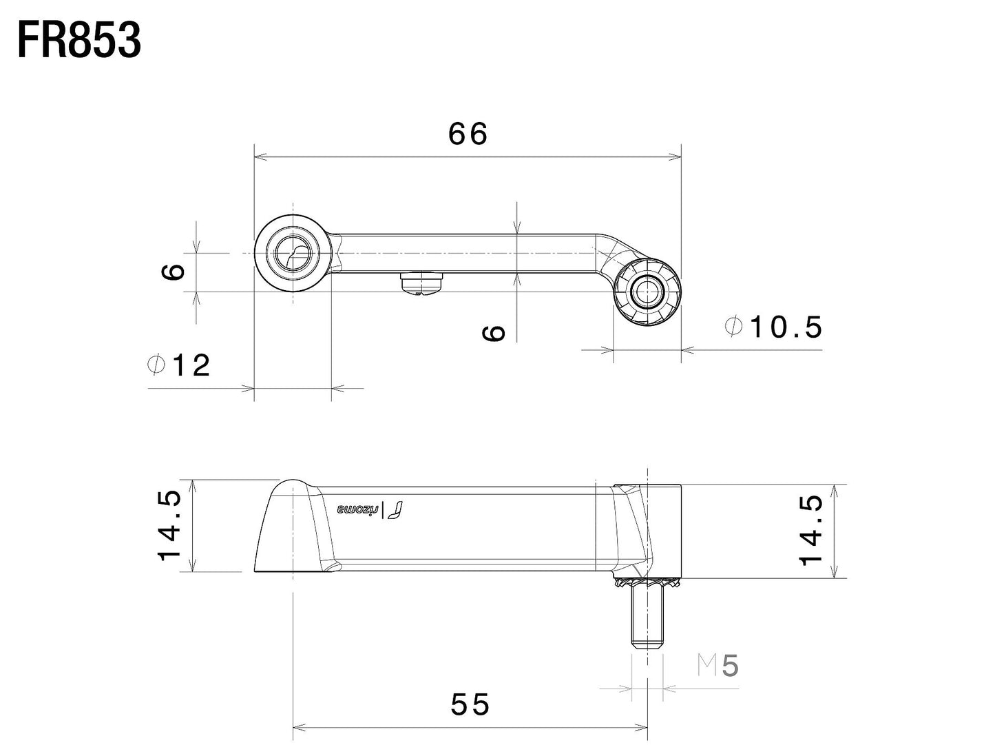 Front Light Unit Rizoma turn signal kit for Ducati : FR853B