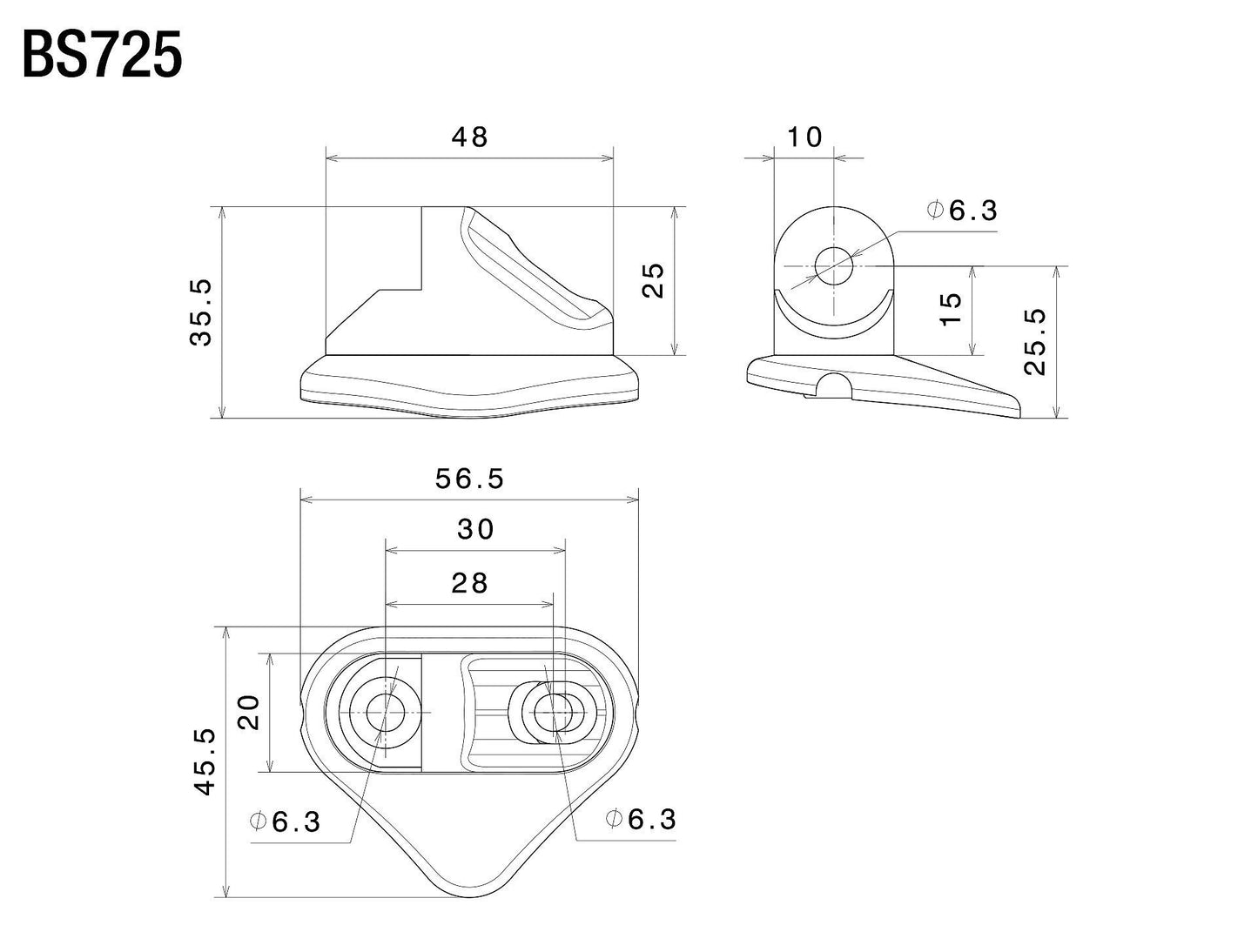 Sport Mount ミラーアダプター : BS725B