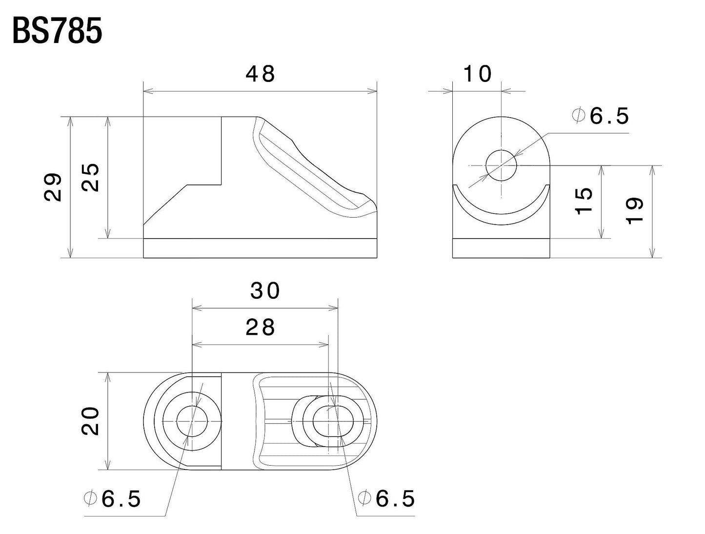 Sport Mount ミラーアダプター : BS785B