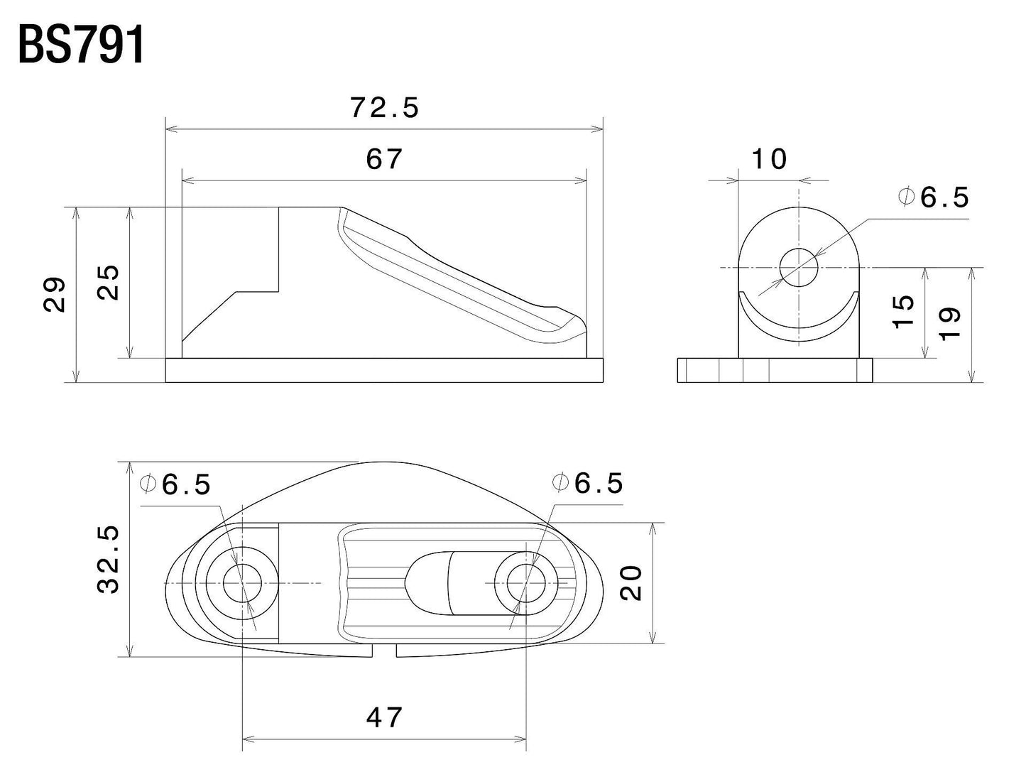Sport Mount ミラーアダプター : BS791B