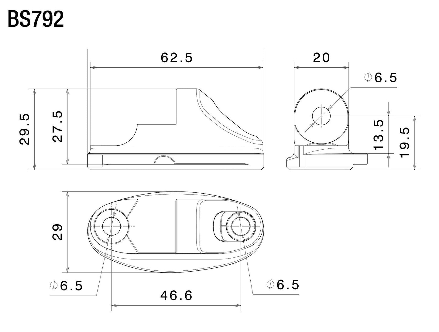 Sport Mount ミラーアダプター : BS792B