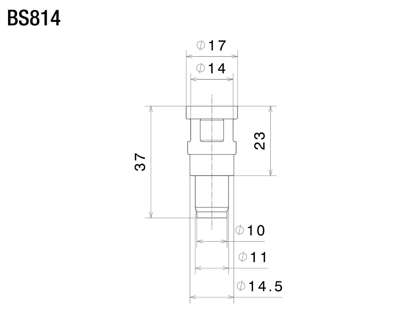 Direct Mount ミラーアダプター : BS814B