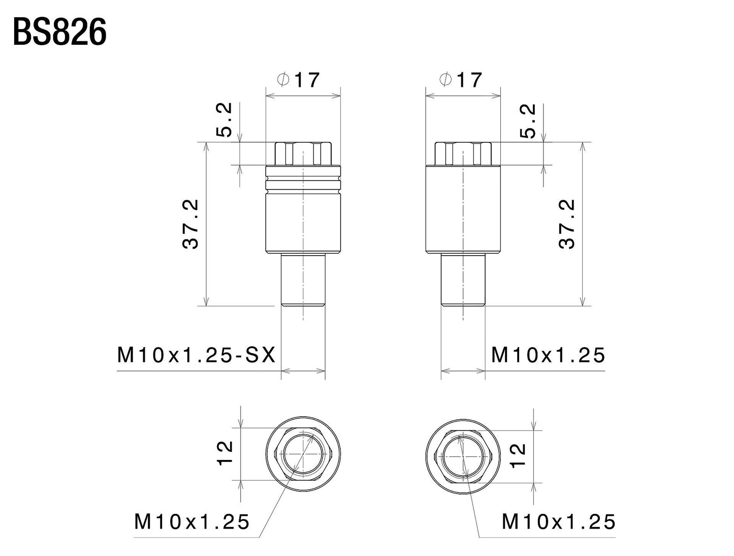 Mounting kit for Direct Mount : BS826B
