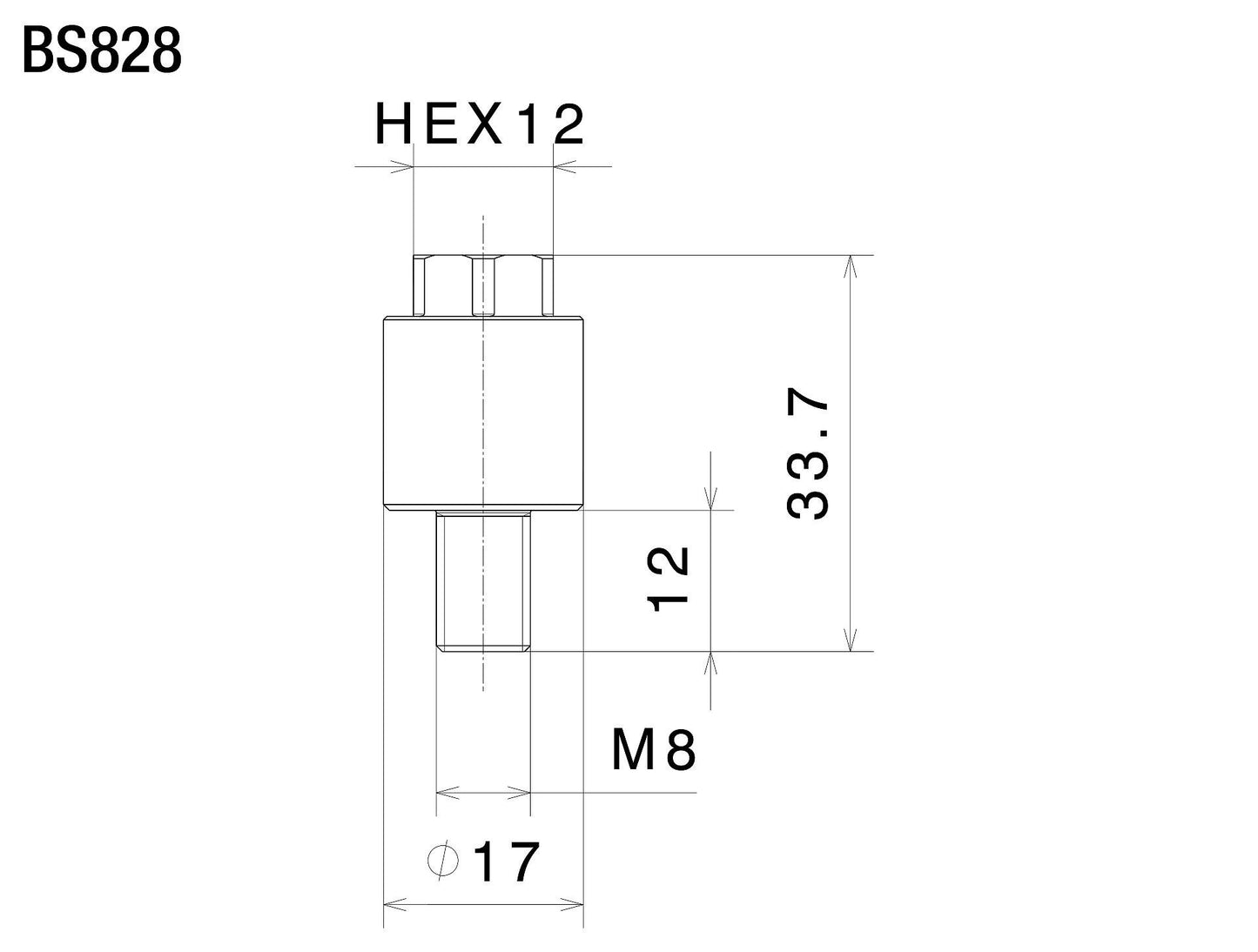 Mounting kit for Direct Mount : BS828B