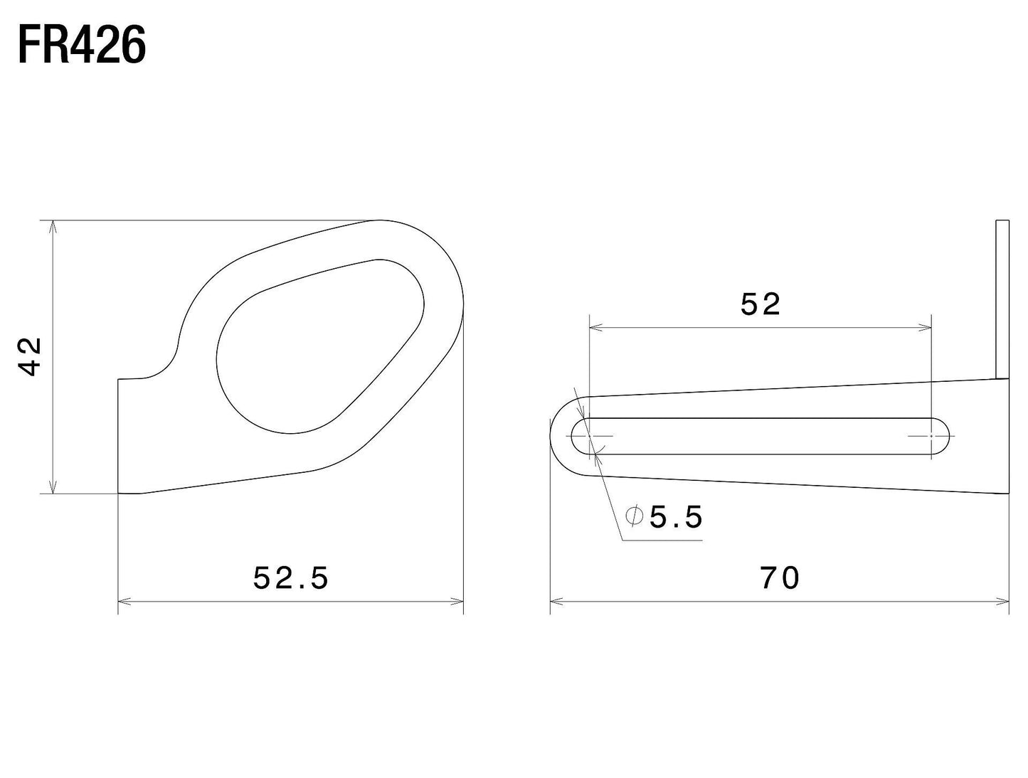 ウィンカーアダプター for OEM : FR426B