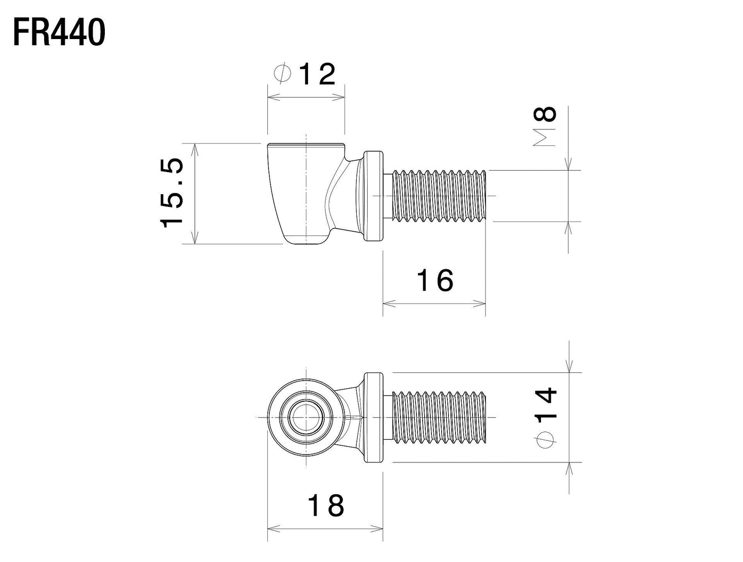 ウィンカーアダプター for Light Unit : FR440B