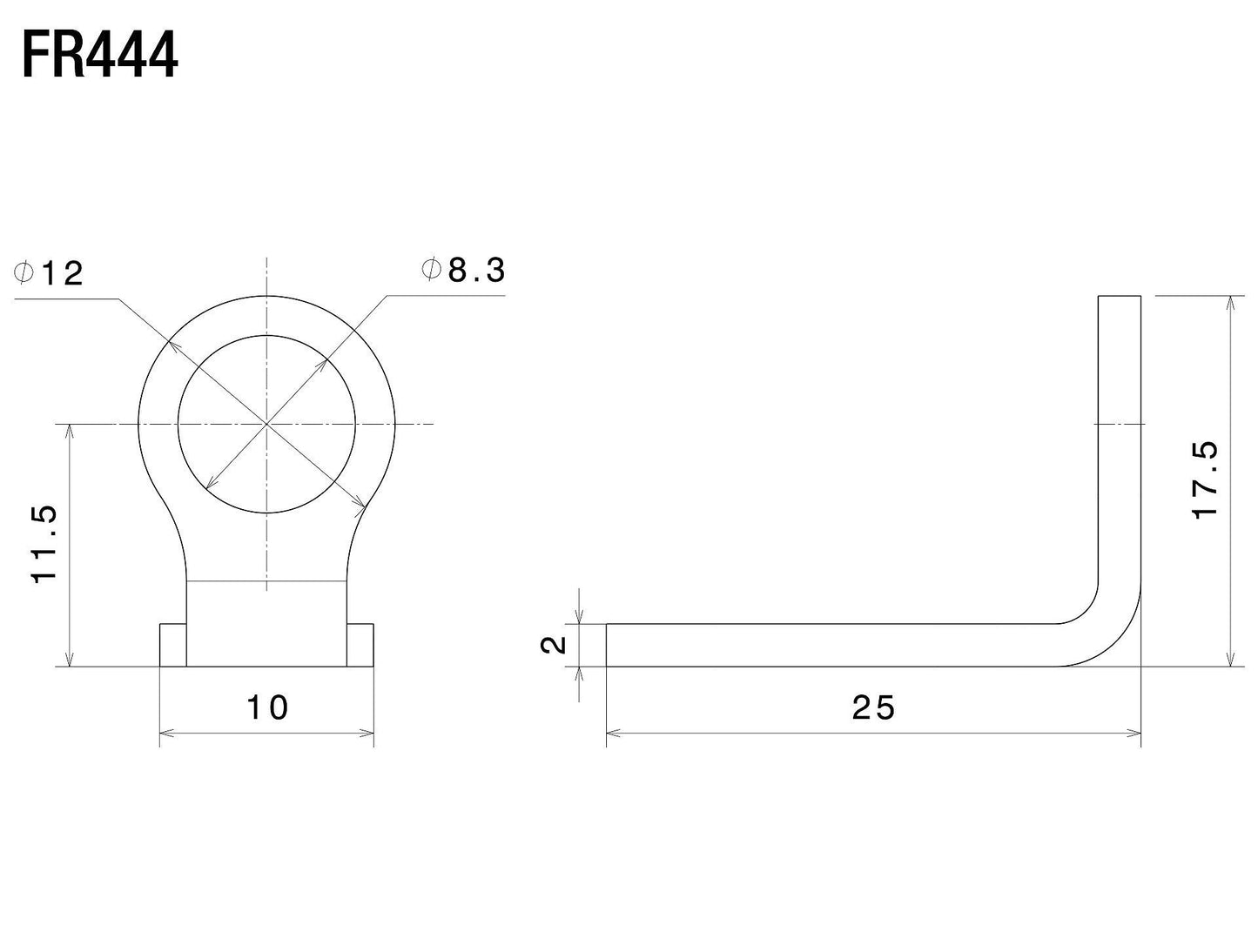 ウィンカーアダプター for Light Unit : FR444B