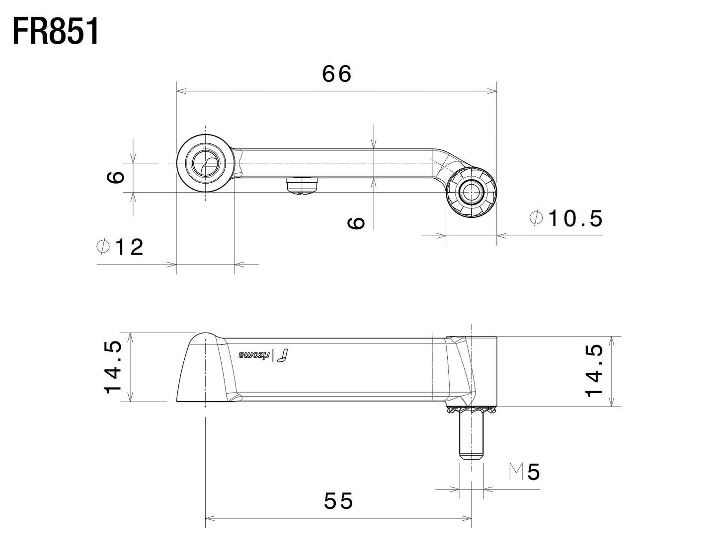 ウィンカーアダプター for Light Unit : FR851B