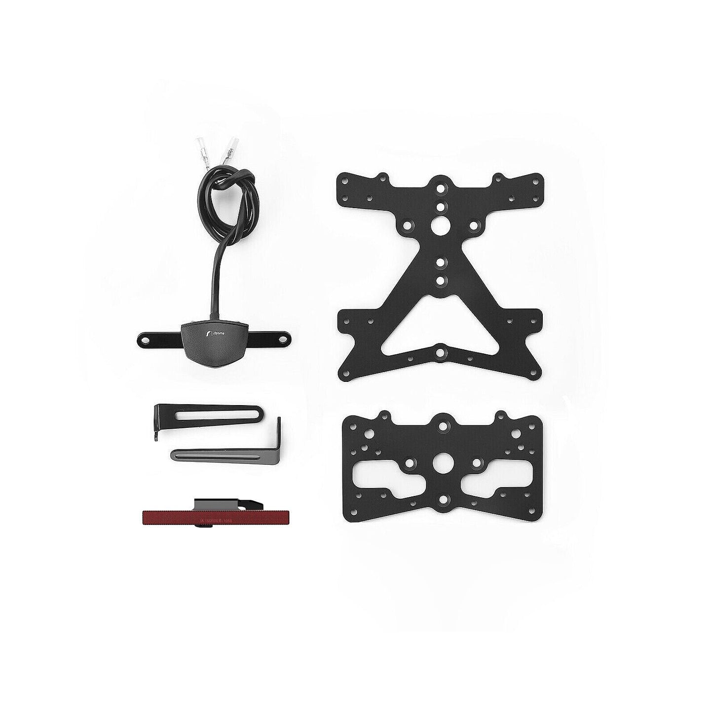Outside Street license plate support kit : PTL524B
