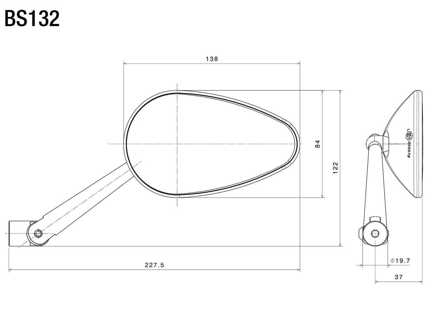 Radial RS : BS132