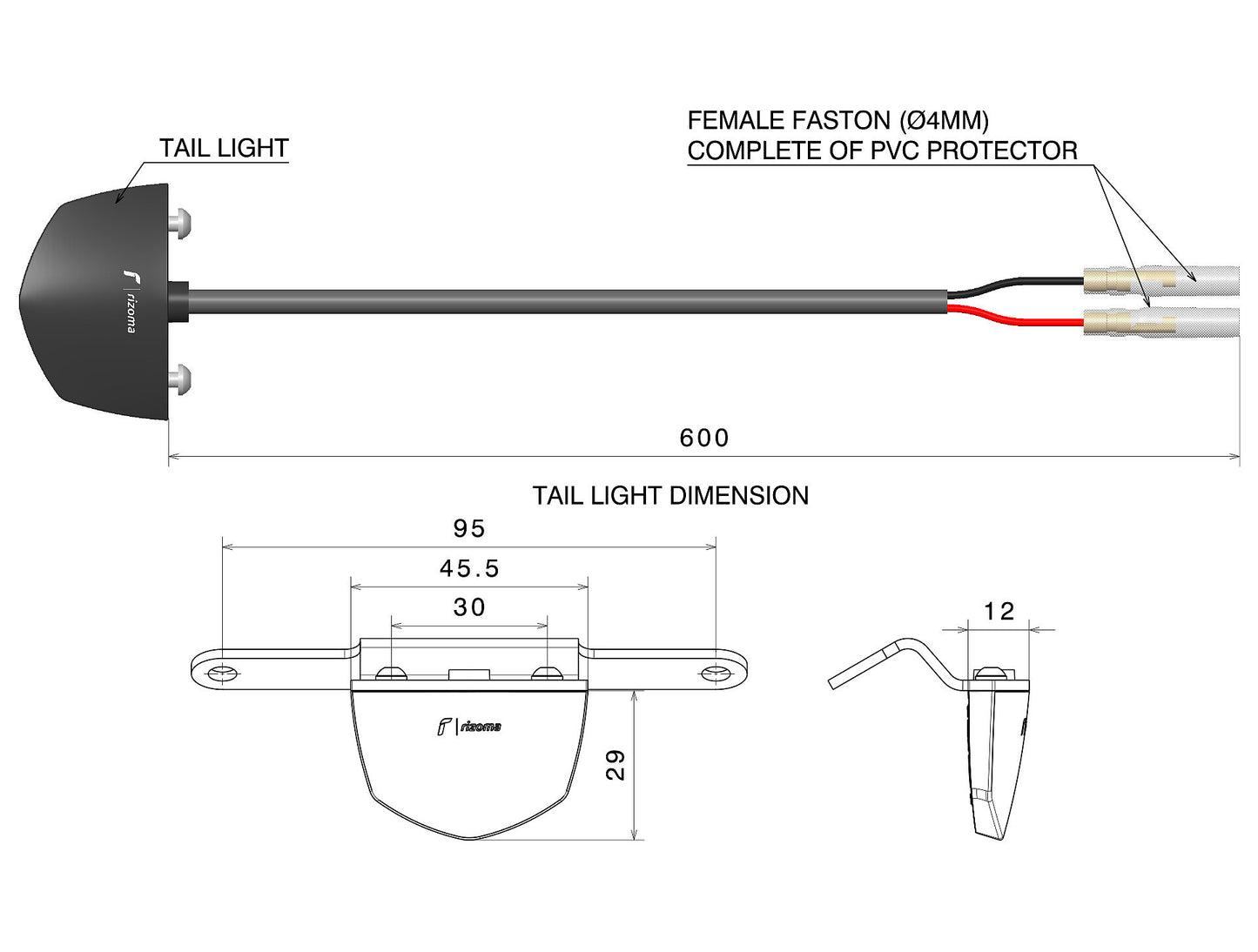 License Plate Light Kit : EE190B