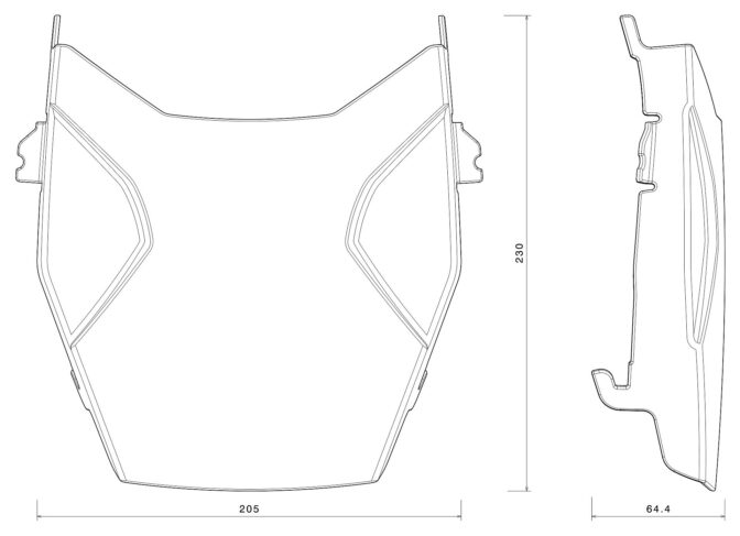 Headlight guard : ZBW112