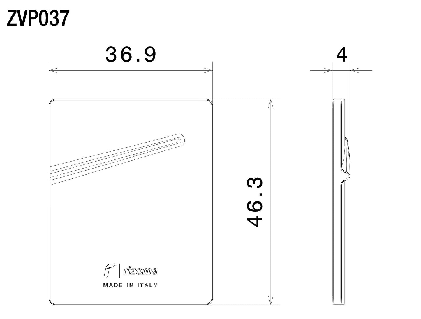 Restomood front emblem : ZVP037