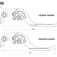 Adjustable Plus Brake Levers : LBX400