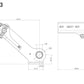 OutSide License Plate Support Kit : PT553B