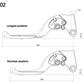 Adjustable Plus Clutch Levers : LCX802B
