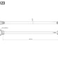 Bar brace for OEM handlebar : ZBW123B