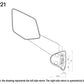 Stealth Max mirror for Yamaha : BSS221