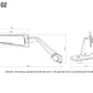 Stealth mirror for Yamaha T-Max : BSS102