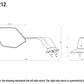 Stealth Max mirror for BMW : BSS212