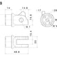 Rizoma peg mounting kit (Rider) : PE739B