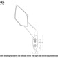 Stealth Max mirror for Aprilia : BSS272