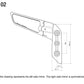 Stealth mirror for Yamaha T-Max : BSS102