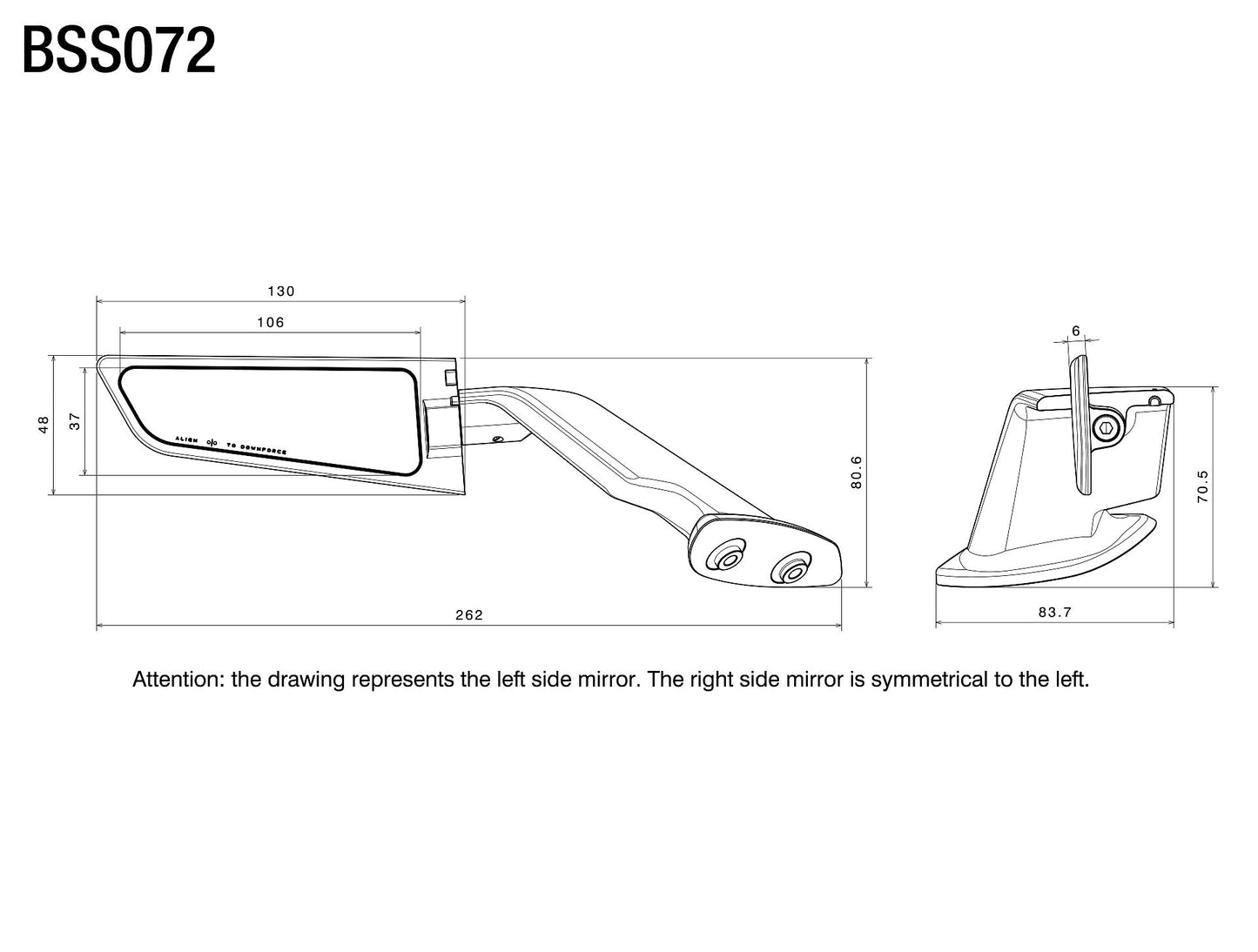 Stealth for Aprilia : BSS072