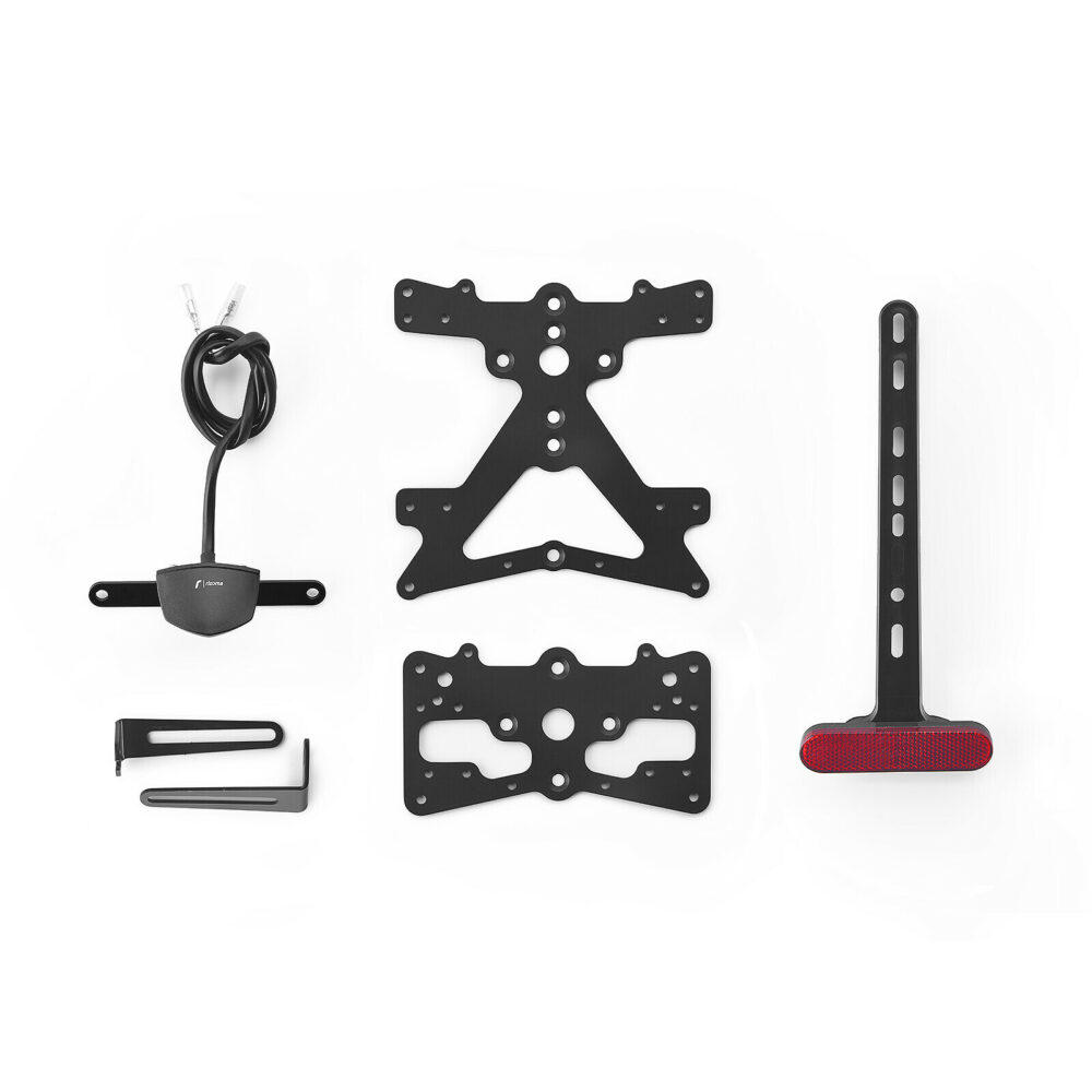 Fox License Plate Support Kit : PT214B – rizoma Japan