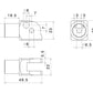 ステップペグ アダプター : PE711B