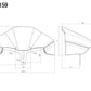Headlight Fairing : ZDM159AK