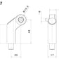 Side Mount ミラーアダプター : BS887B