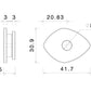 ウィンカーアダプター for Rear : FR247B