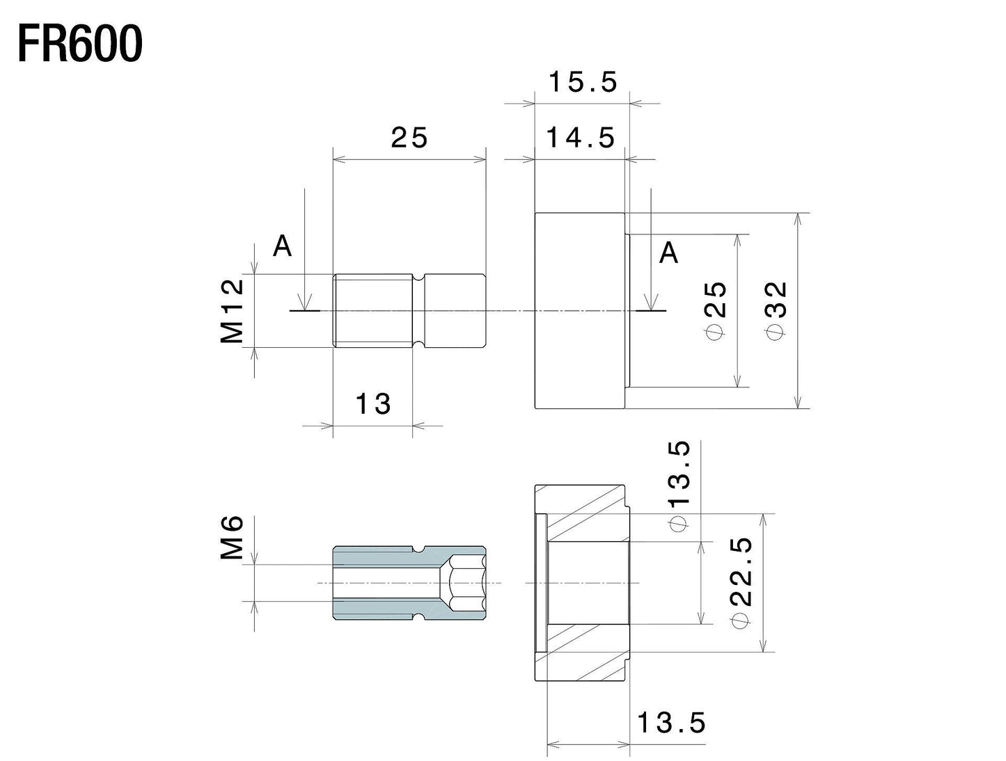 ウィンカーアダプター for Sguardo : FR600B