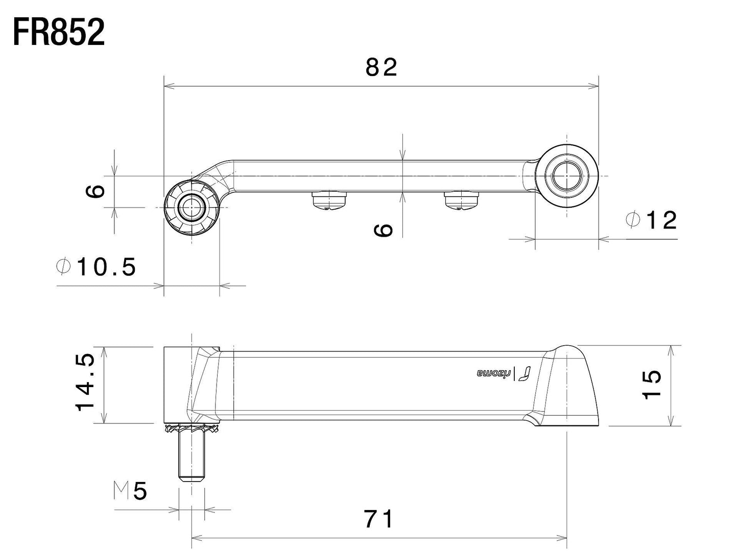 ウィンカーアダプター for Light Unit : FR852B