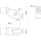 ステップペグ アダプター(∅ 18 mm) : PE725B