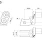 アジャスト機能付 ステップペグ アダプター : PE803B