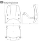 Headlight Fairing アダプター : ZKW038B