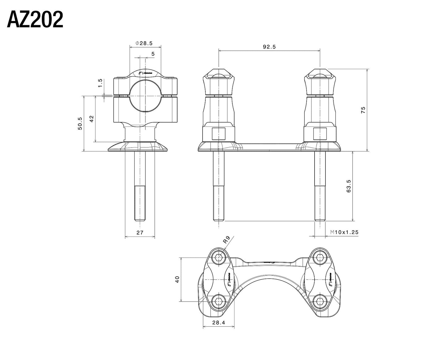 Riser Kit : AZ202B