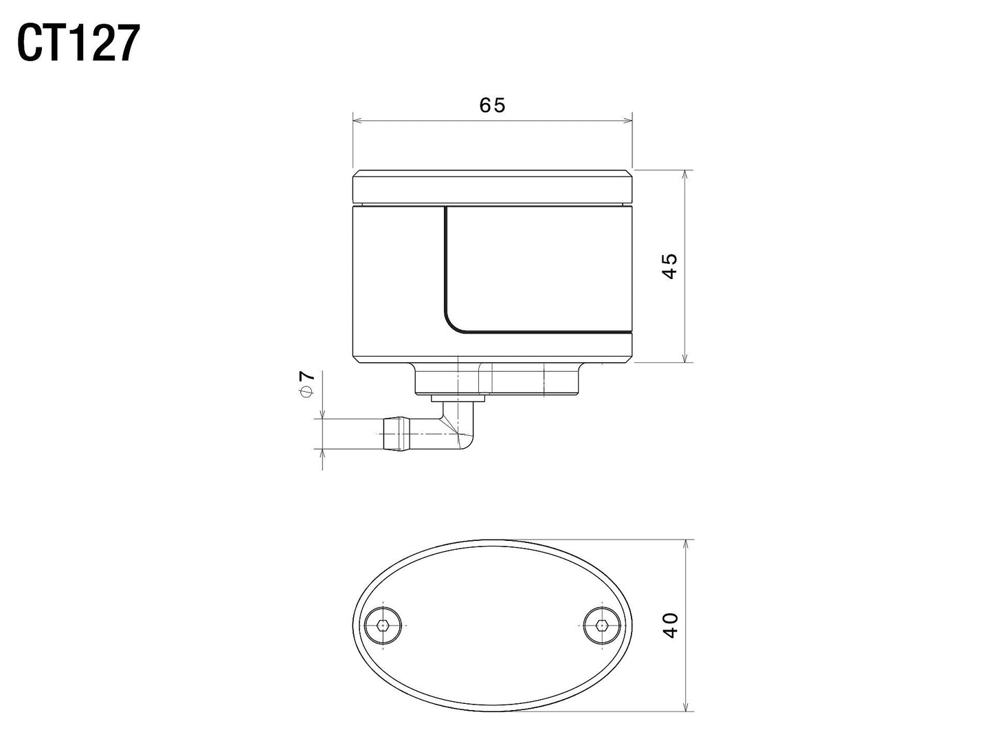 Brake Fluid Tanks Next : CT127