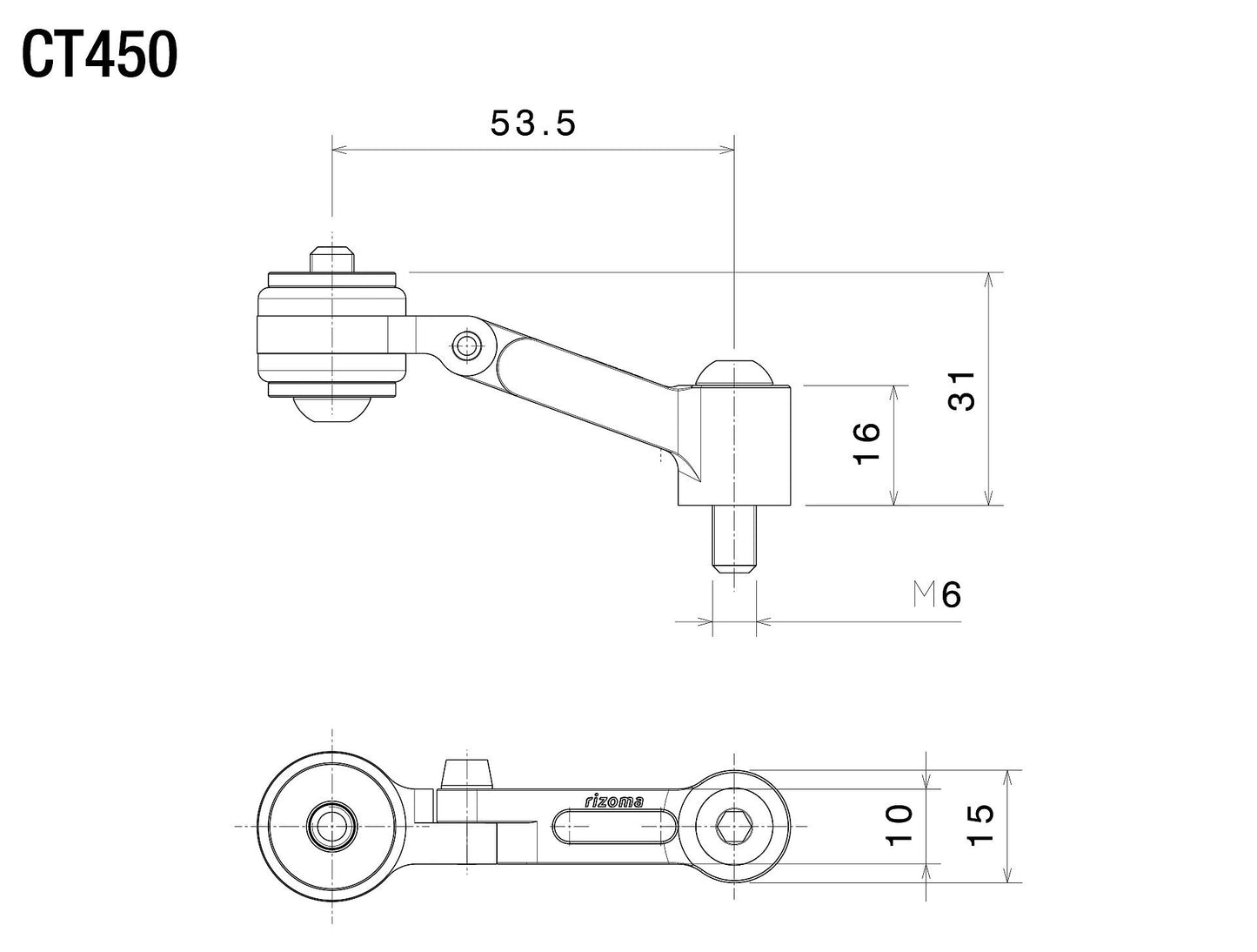 Fluid Tank Brackets : CT450B