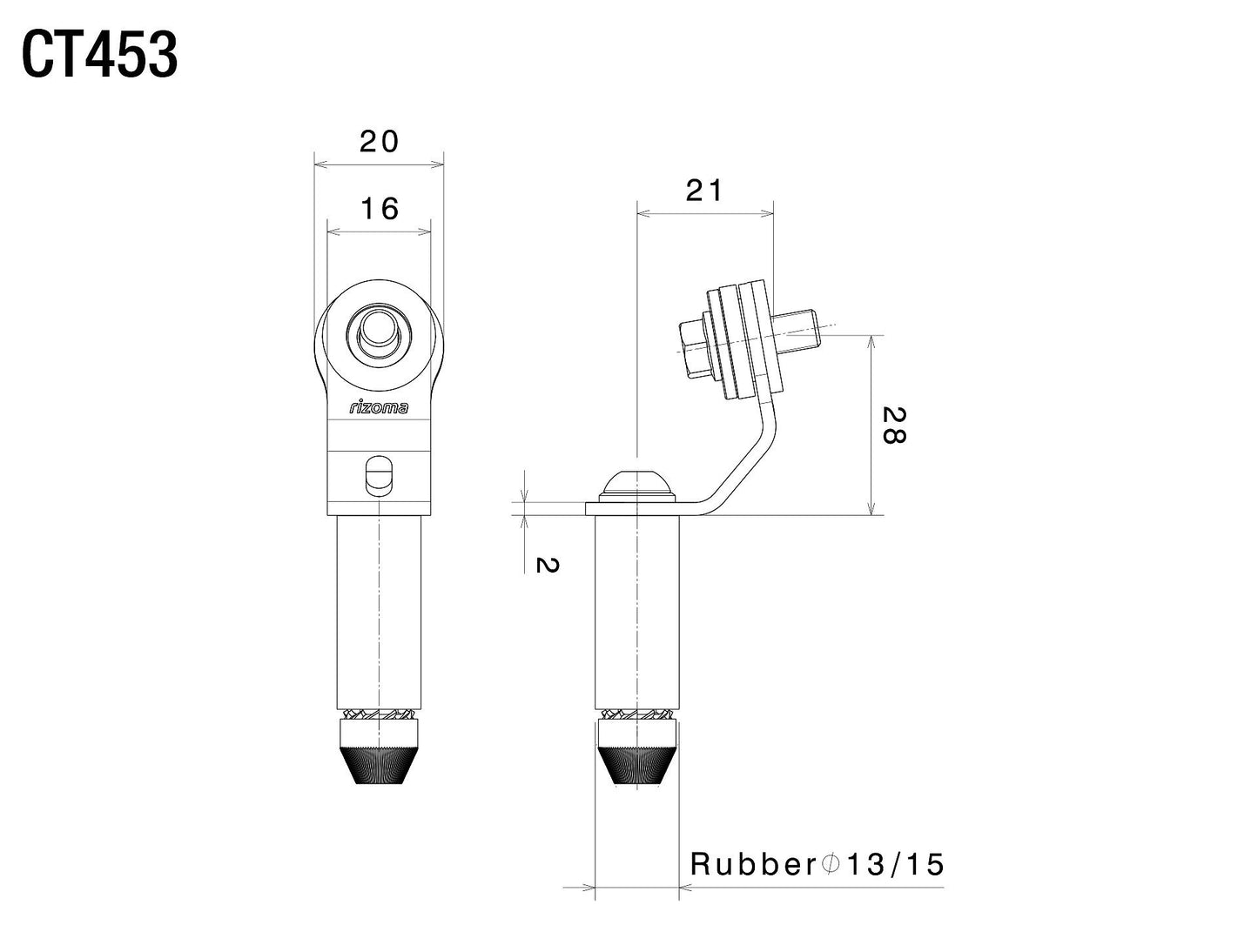 Fluid Tank Brackets : CT453B