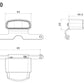 Rear Light with License Plate Light : EE130B