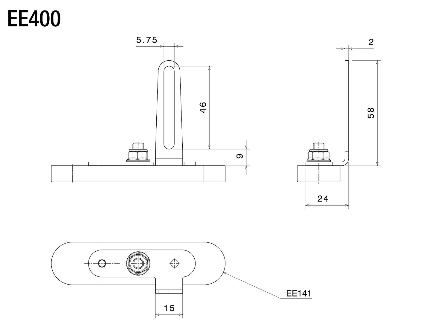 Side Reflector Kit (EURO4) : EE400H