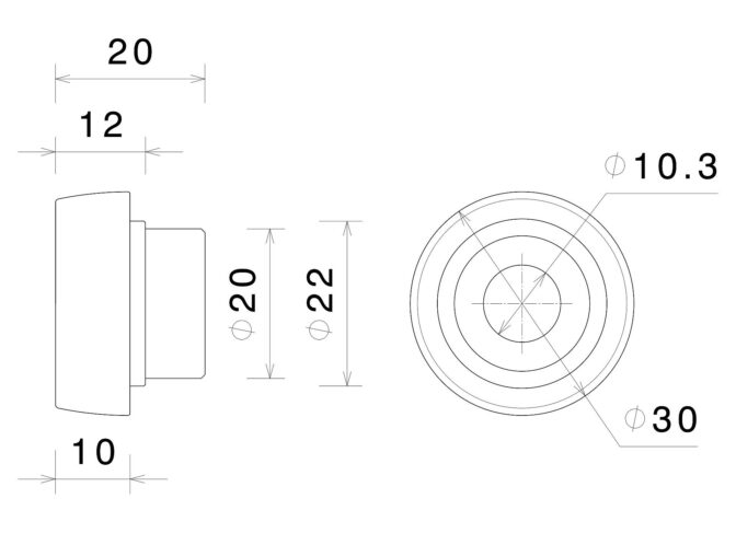 Hand Guard Screw Covers : ZBW110