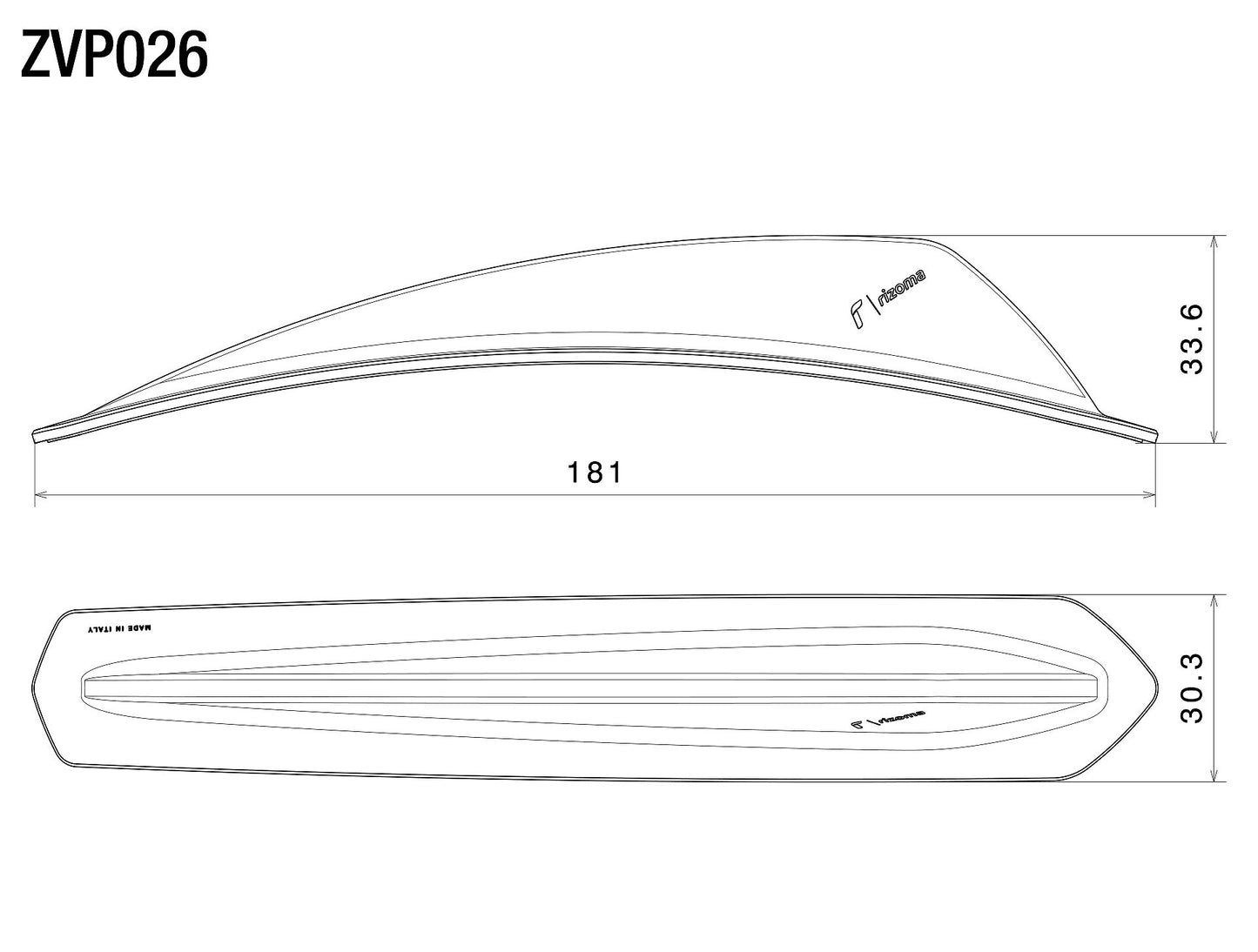 Front Mudguard Crest : ZVP026